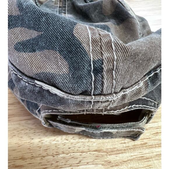 Merle Haggard Military Shape Camo Hat by OTTO Collection - Picture 4 of 4